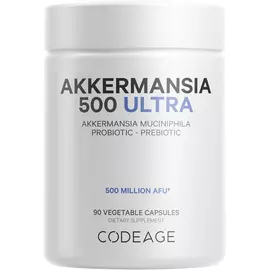 CodeAge Akkermansia 500 Ultra / Акермансія підтримка здоров'я кишківника 500 млн КУО 90 капсул в магазине биодобавок nutrido.shop