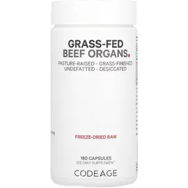 CodeAge Beef Organs / Говяжьи органы 180 капсул  в магазине биодобавок nutrido.shop