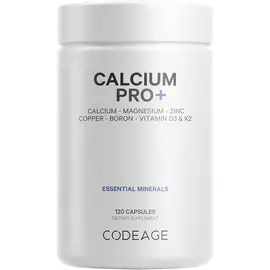 CodeAge Calcium Pro+ / Кальцій + вітаміни та мінерали 120 капсул в магазине биодобавок nutrido.shop