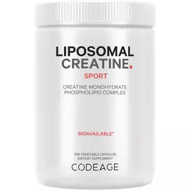 CodeAge Liposomal Creatine / Креатин липосомальный 300 капсул в магазине биодобавок nutrido.shop