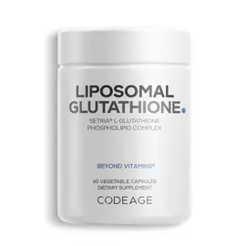 CodeAge Liposomal Glutathione / Липосомальный глутатион 1000 мг 60 капсул в магазине биодобавок nutrido.shop