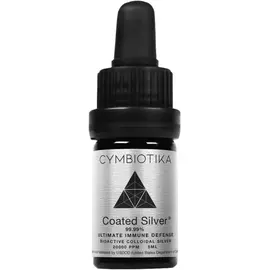 Cymbiotika Coated Silver / Коллоидное серебро биоактивное для поддержки иммунитета 5 мл в магазине биодобавок nutrido.shop