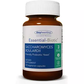 Allergy Research Essential-Biotic Saccharomyces Boulardii / Сахароміцети Буларді 120 капсул від магазину біодобавок nutrido.shop