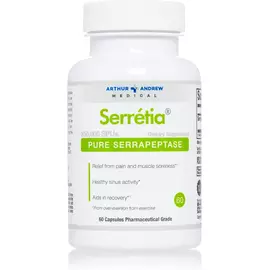 Arthur Andrew Serretia / Серреція серрапептаза 250.000 SPU 60 капсул від магазину біодобавок nutrido.shop