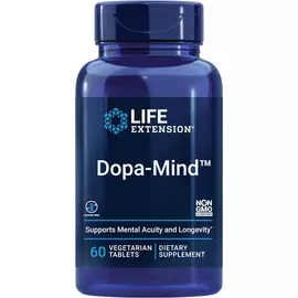 Life Extension Dopa-Mind / Допа-Майнд підтримка високого рівня дофаміну 60 таблеток від магазину біодобавок nutrido.shop
