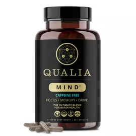 Neurohacker Qualia Mind / Підтримка когнітивних функцій преміум ноотроп без кофеїну 90 капсул на 3 тижні від магазину біодобавок nutrido.shop