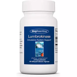 Allergy Research Lumbrokinase / Люмброкиназа замедленного высвобождения 60 капсул в магазине биодобавок nutrido.shop