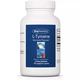 Allergy Research L-Tyrosine / Л-тирозин поддержка щитовидной железы 500 мг 100 капсул в магазине биодобавок nutrido.shop
