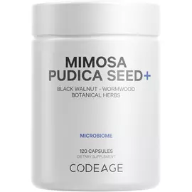 CodeAge Mimosa Pudica Seed / Семена мимозы Антипаразитарный комплекс 120 капсул в магазине биодобавок nutrido.shop