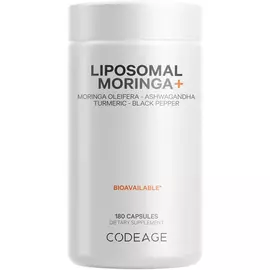 CodeAge Liposomal Moringa / Ліпосомальна моринга для детоксу та антиоксидантної підтримки 180 капсул від магазину біодобавок nutrido.shop
