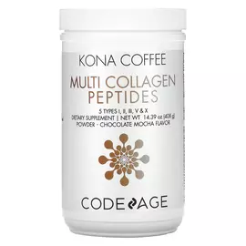 Codeage Multi Collagen Peptides Powder Mocha / Пептиды коллагена 5 типов со вкусом кофе Мокка 408 гр в магазине биодобавок nutrido.shop