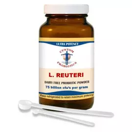 Custom probiotics L. Reuteri Probiotic Powder / Пробіотичний порошок Л. Реутері 50 г від магазину біодобавок nutrido.shop