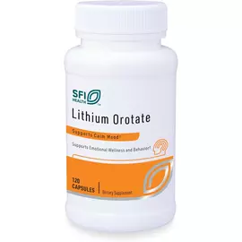 Klaire Lithium orotate / Литий оротат 120 капс в магазине биодобавок nutrido.shop