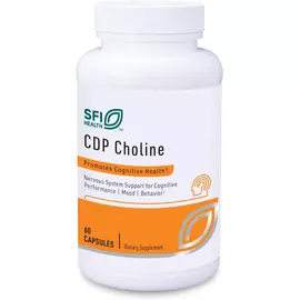 Klaire CDP Choline / CDP-холін 250 мг підтримка когнітивних функцій 60 капсул від магазину біодобавок nutrido.shop