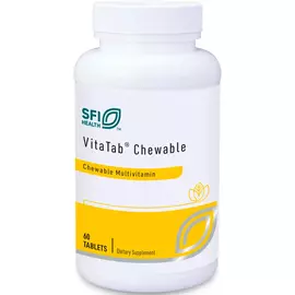 Klaire VitaTab Chewable / ВитаТаб жевательные мультивитамины 60 табл в магазине биодобавок nutrido.shop