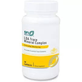 Klaire LDA Trace Mineral Complex / 11 основных микроэлементов трейс минерал 30 капсул в магазине биодобавок nutrido.shop