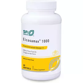 Klaire Eicosamax 1000 / Ультра чистий риб'ячий жир 1000 мг EPA / DHA 60 капсул від магазину біодобавок nutrido.shop