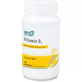 Klaire Vitamin D / Витамин Д3 5000 МЕ 100 капсул в магазине биодобавок nutrido.shop