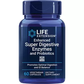 Life Extension Super Digestive Enzymes and Probiotics / Травні ферменти та пробіотики 60 капсул від магазину біодобавок nutrido.shop
