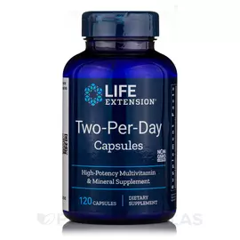 Life Extension Two-Per-Day / Мультивитамины дважды в день 120 капсул в магазине биодобавок nutrido.shop