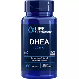 Life Extension DHEA / ДГЭА поддержка при усталости и гормональном истощении 50 мг 60 капсул в магазине биодобавок nutrido.shop