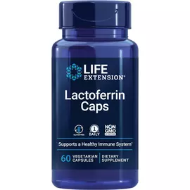 Life Extension Lactoferrin Caps / Лактоферин підтримка імунної системи 60 капсул в магазине биодобавок nutrido.shop