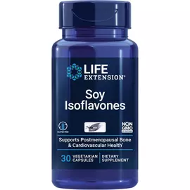 Life Extension Soy Isoflavones / Ізофлавони сої підтримка жіночого здоров'я після менопаузи 30 капсул в магазине биодобавок nutrido.shop