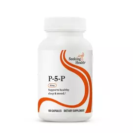 Seeking Health P-5-P Pyridoxal 5-Phosphate / Вітамін Б6 Піридоксаль-5-фосфат 100 капсул від магазину біодобавок nutrido.shop