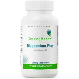 Seeking Health Magnesium Plus / Магний + витамин Б6 100 капсул в магазине биодобавок nutrido.shop