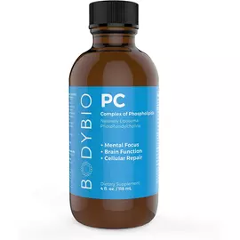BodyBio PC Phosphatidylcholine / Фосфатидилхолин Повышение памяти и внимания 118 мл в магазине биодобавок nutrido.shop