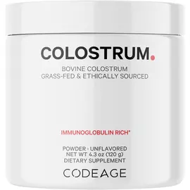 CodeAge Colostrum / Колострум молозиво корів трав'яної відгодівлі 120 г в магазине биодобавок nutrido.shop