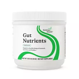 Seeking Health Gut Nutrients / Підтримка слизової оболонки ШКТ з Л-глутаміном 232 г від магазину біодобавок nutrido.shop