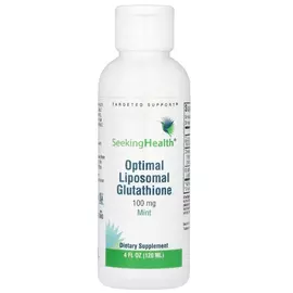 Seeking Health Optimal Liposomal Glutathione Mint / Липосомальный глутатион мятный вкус 120 мл в магазине биодобавок nutrido.shop