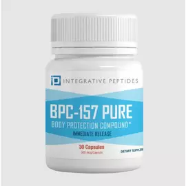 Integrative Peptides BPC-157 Immediate Release / Пептиди БПС-157 швидкого вивільнення 500 мкг 30 капсул від магазину біодобавок nutrido.shop