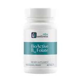 Neurobiologix Bioactive B-12 Folate / Б12 метилкобаламін + Метилфолат 60 таблеток від магазину біодобавок nutrido.shop