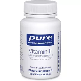 Pure Vitamin E (with mixed tocopherols) / Вітамін Е з сумішшю токоферолів 90 капсул від магазину біодобавок nutrido.shop