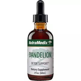 NutraMedix Dandelion / Кульбаба спиртовий екстракт листя 60 мл в магазине биодобавок nutrido.shop