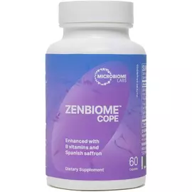 Microbiome Labs ZenBiome Cope / Поддержка преодоления случайного стресса 60 капсул в магазине биодобавок nutrido.shop