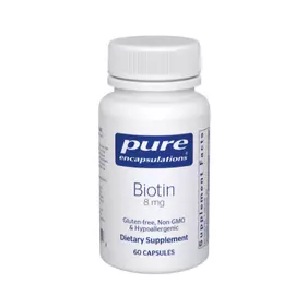Pure Encapsulations Biotin / Біотин 8 мг 60 капсул від магазину біодобавок nutrido.shop