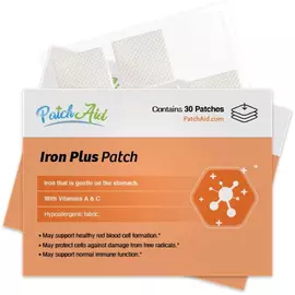 BariatricPal Iron Plus Vitamin / Патч Залізо плюс вітамін на 30 днів від магазину біодобавок nutrido.shop