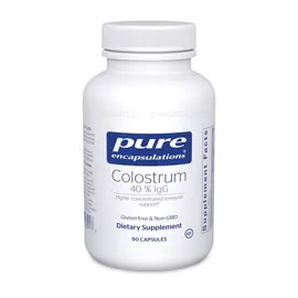 Pure Encapsulations Colostrum 40% IgG / Колострум 40% 90 капсул в магазине биодобавок nutrido.shop