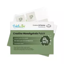 Patch Aid Creatine Monohydrate / Патч моногідрат креатину 30 шт. в магазине биодобавок nutrido.shop