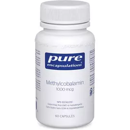 Pure Encapsulations Methylcobalamin Vitamin B12 / Витамин Б12 метилкобаламин 1000 мкг 60 капсул в магазине биодобавок nutrido.shop