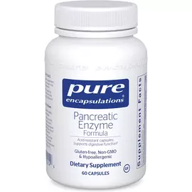 Pure Pancreatic Enzyme Formula / Ферменти підшлункової залози 60 капс від магазину біодобавок nutrido.shop