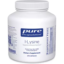 Pure Encapsulations L-lysine / L-Лизин 270 капсул в магазине биодобавок nutrido.shop