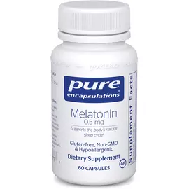 Pure Encapsulations Melatonin 0.5 mg / Мелатонин 0,5 мг 60 капсул в магазине биодобавок nutrido.shop