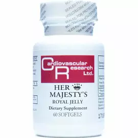 Cardiovascular Research Her Majestys Royal Jelly / Маточное молочко 60 капсул в магазине биодобавок nutrido.shop