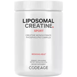 CodeAge Liposomal Creatine / Креатин ліпосомальний порошок 455 г від магазину біодобавок nutrido.shop