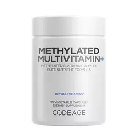 CodeAge Methylated Multivitamin+ / Комплекс мультивитаминов метилированных 90 капсул в магазине биодобавок nutrido.shop