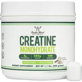 Double Wood Creatine / Креатин порошок 500 грамів від магазину біодобавок nutrido.shop